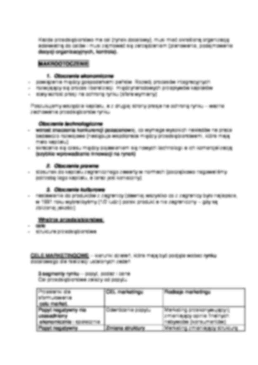 Wykład - Podstawy Marketingu - strona 2