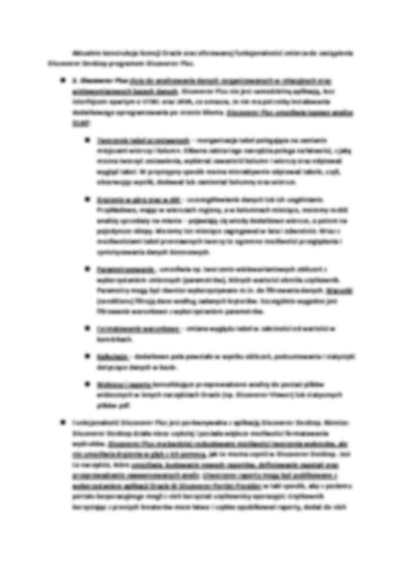 Komponenty ORACLE - wykład - strona 3