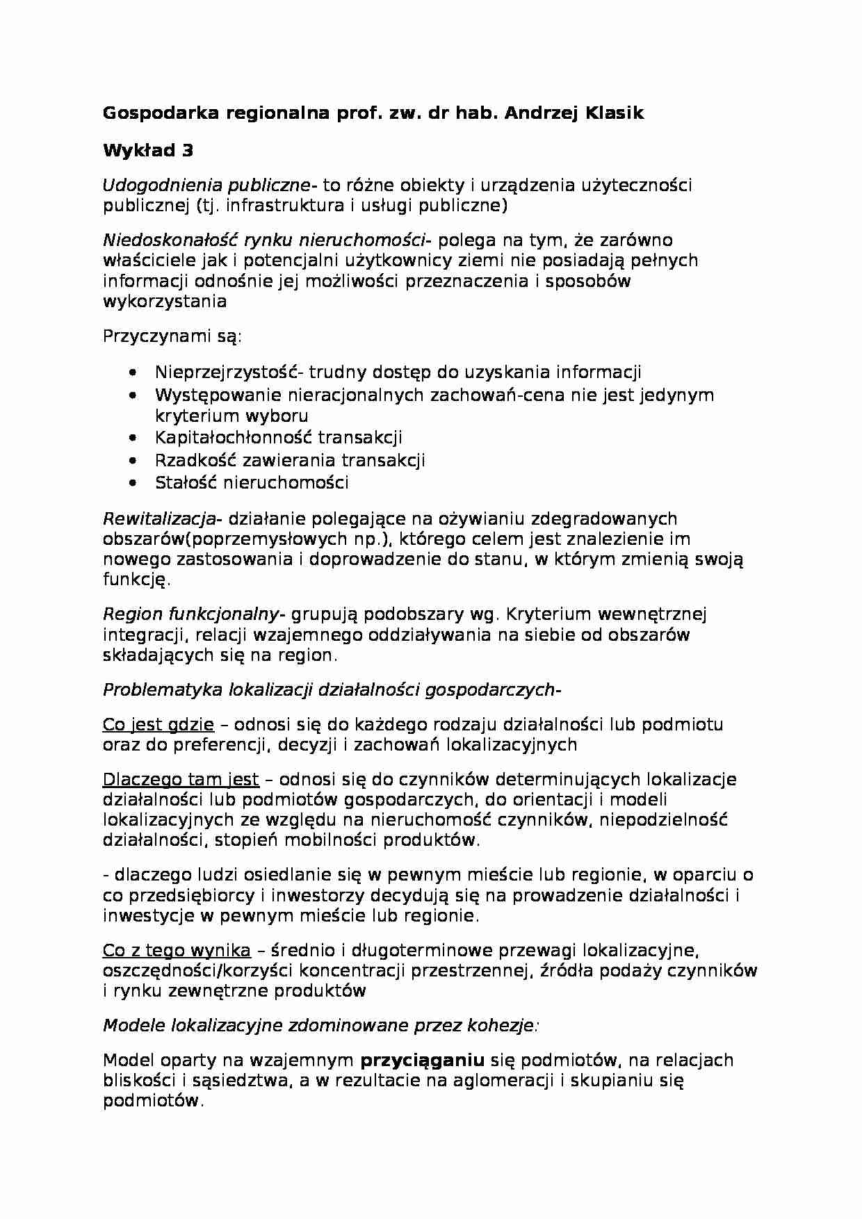 Wykład - Udogodnienia publiczne - strona 1