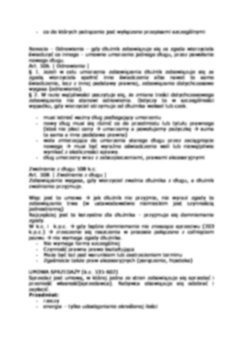 Wykład - Zgaśniecie zobowiązań - strona 3