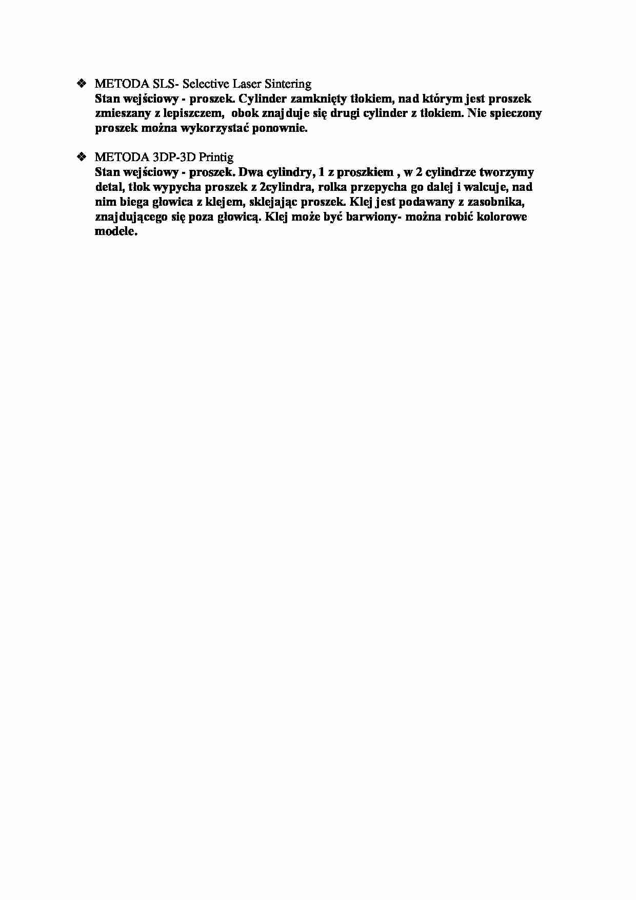 Metoda SLS - strona 1