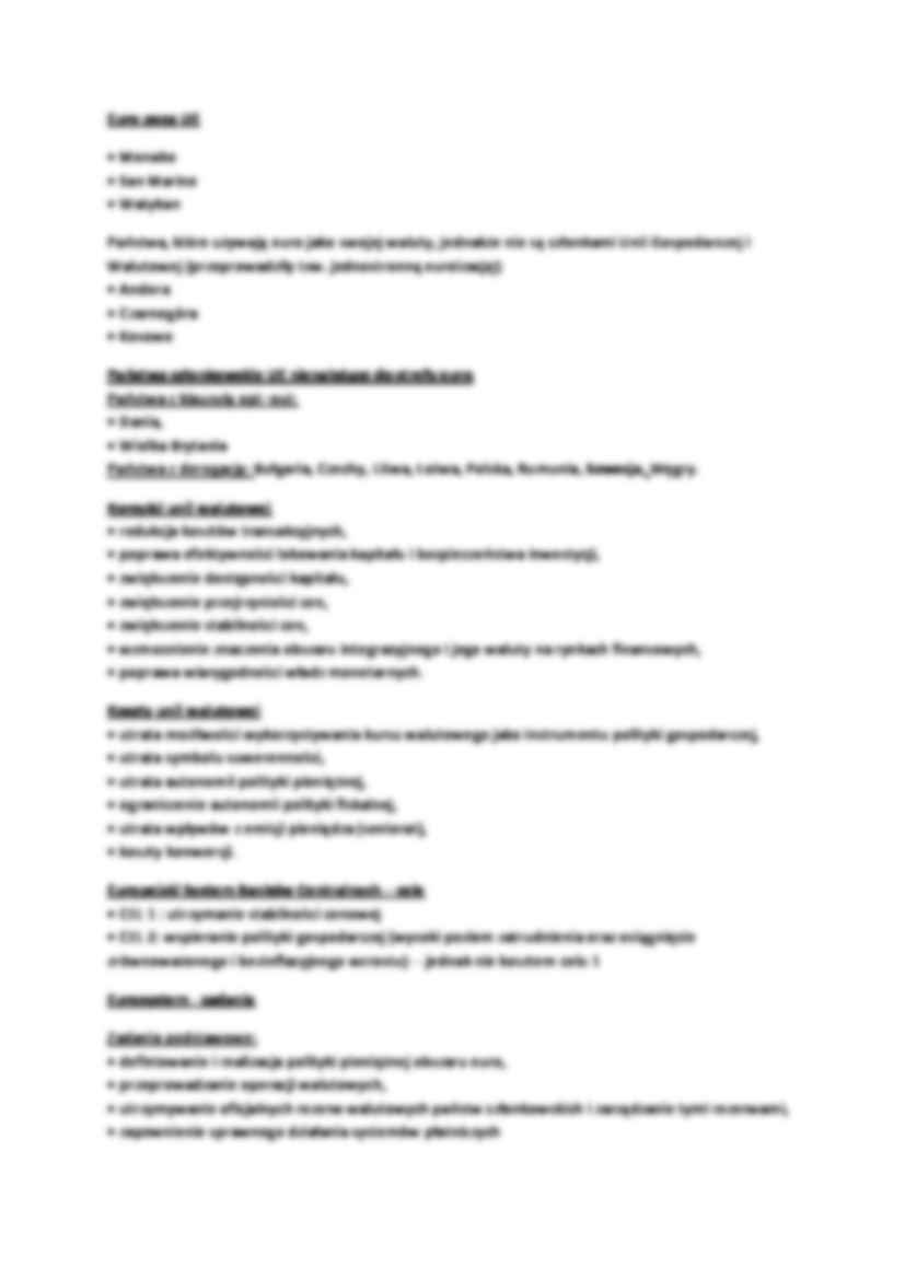 Unia gospodarcza i walutowa - strona 3