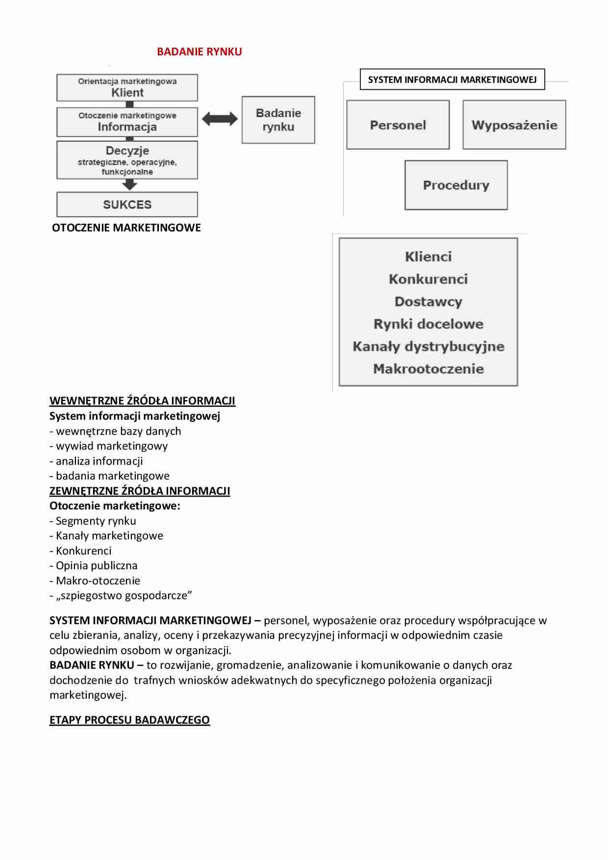 Badanie rynku - wykład - strona 1