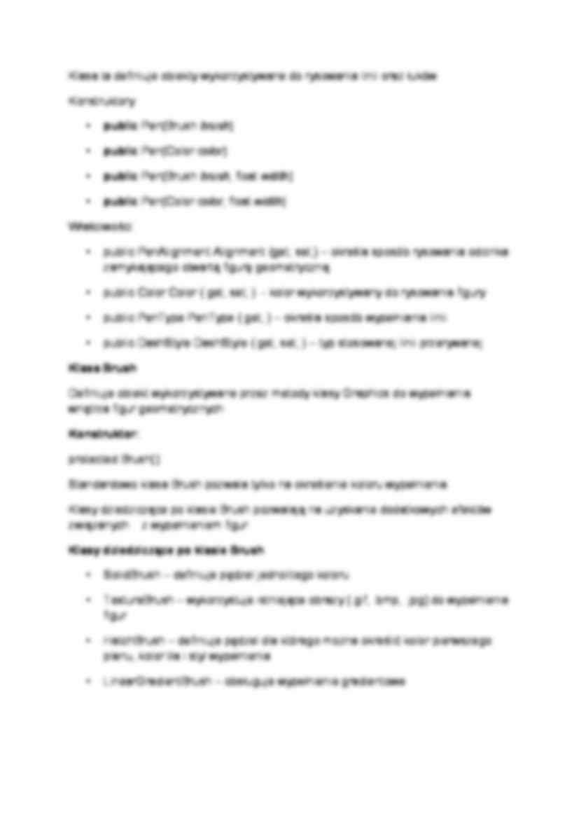 Wykład - Biblioteka GDI+ - strona 3