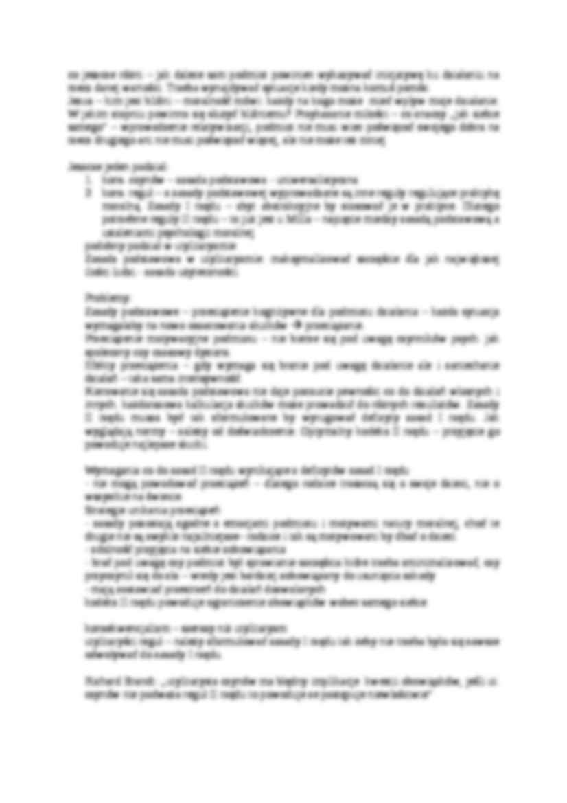  Konsekwencjalizm - omówienie - strona 2