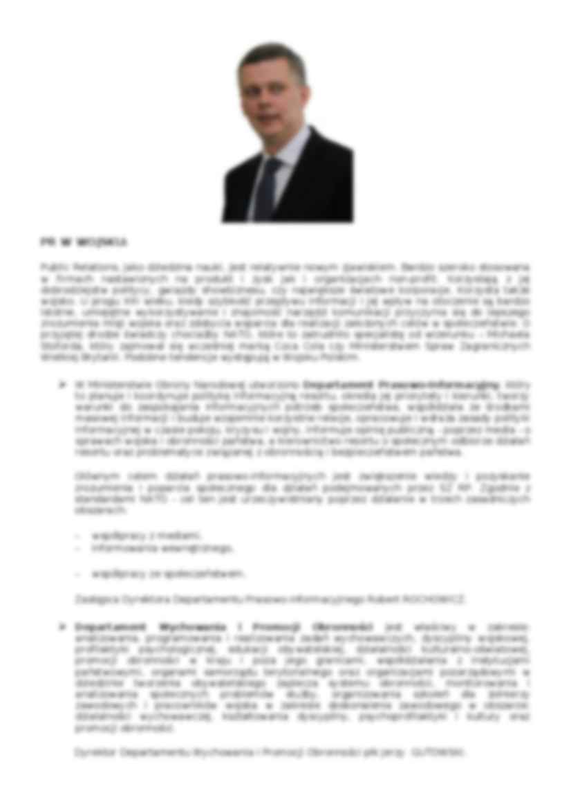 Public Realations -  Wojsko - omówienie - strona 2