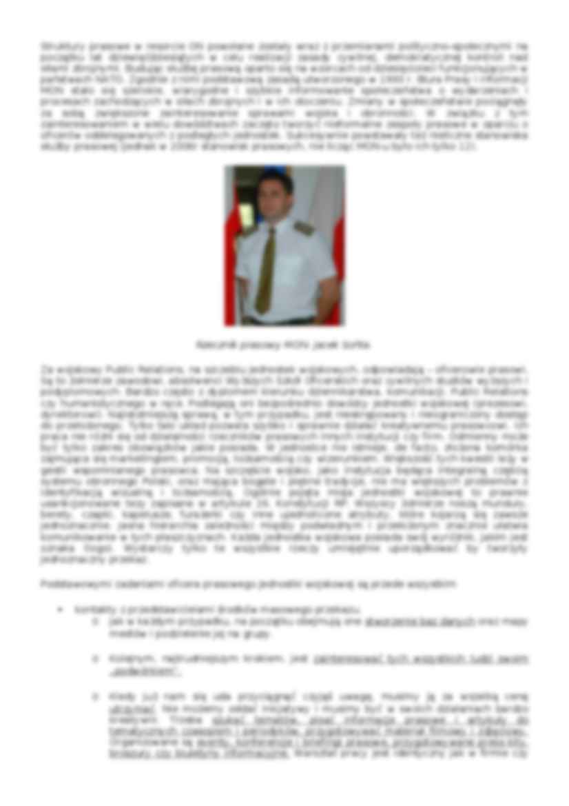 Public Realations -  Wojsko - omówienie - strona 3