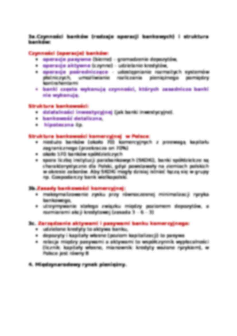  Finanse - Bank centralny i banki komercyjne - omówienie - strona 3