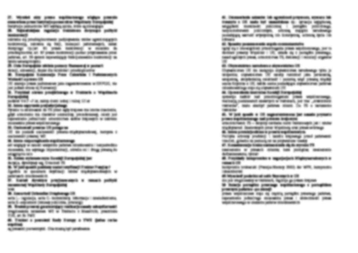Prawo gospodarcze UE - Test - strona 2