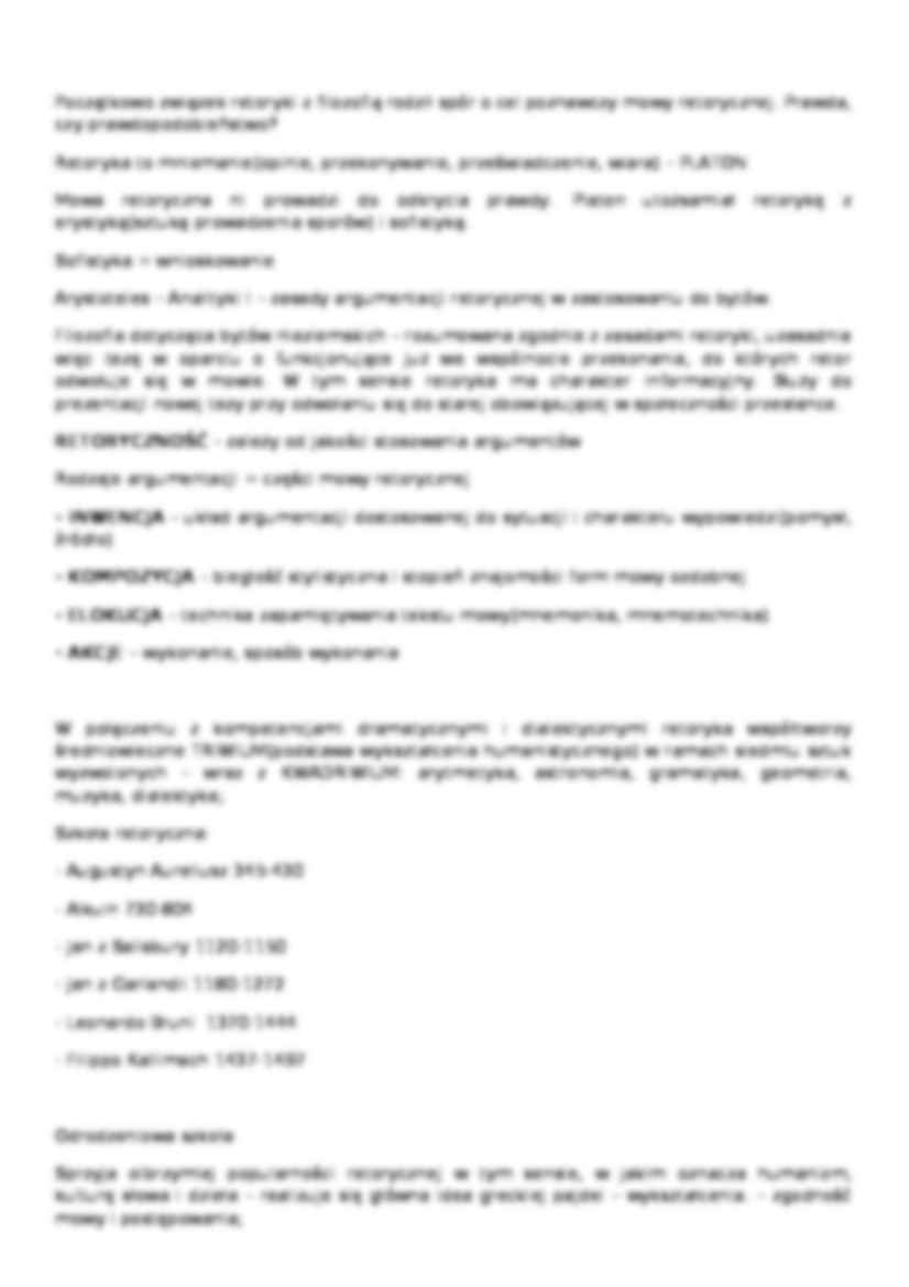 Wstęp do filozofii - Opracowanie pojęć (10) - strona 2