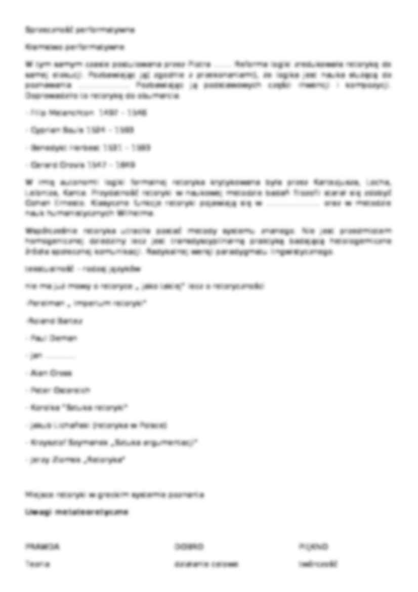 Wstęp do filozofii - Opracowanie pojęć (10) - strona 3