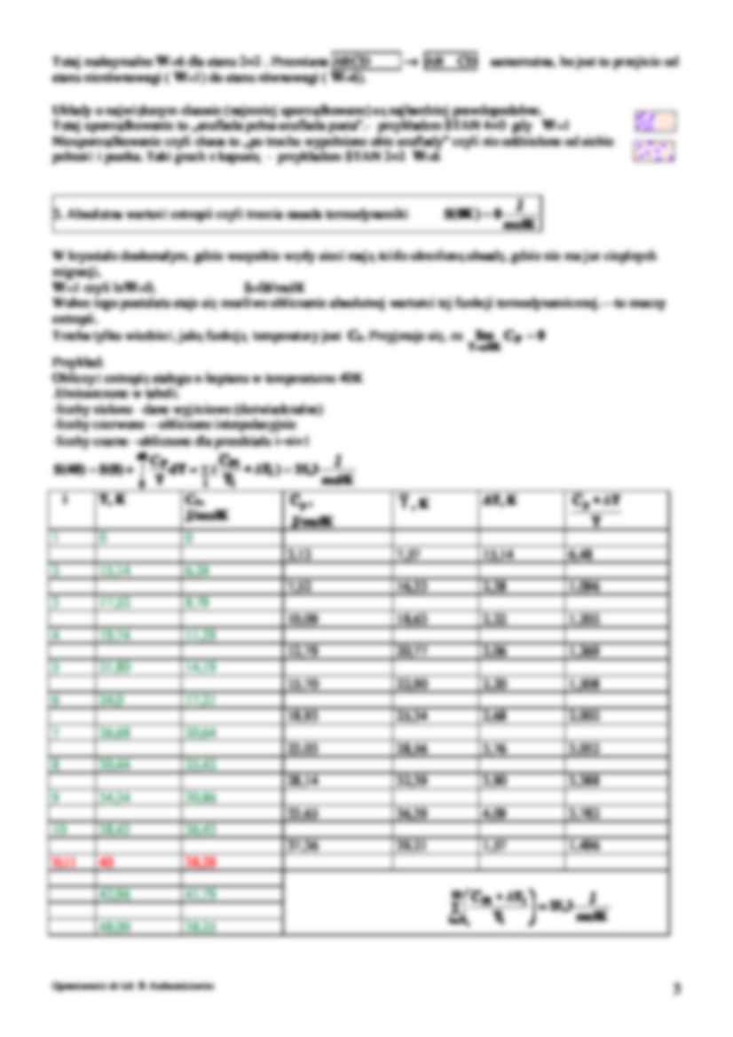 Wykład - Entropia – definicja termodynamiczna - strona 3