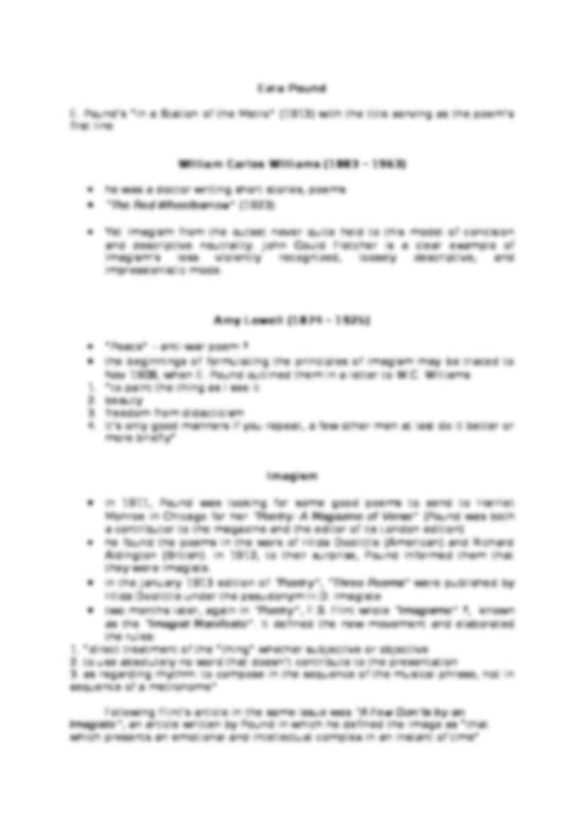 Wykład - Major poets - strona 2