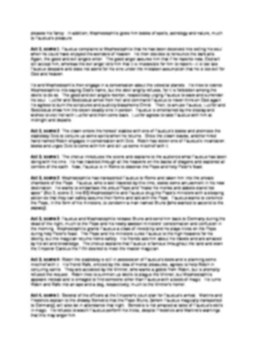 Doctor Faustus - wykład - strona 2