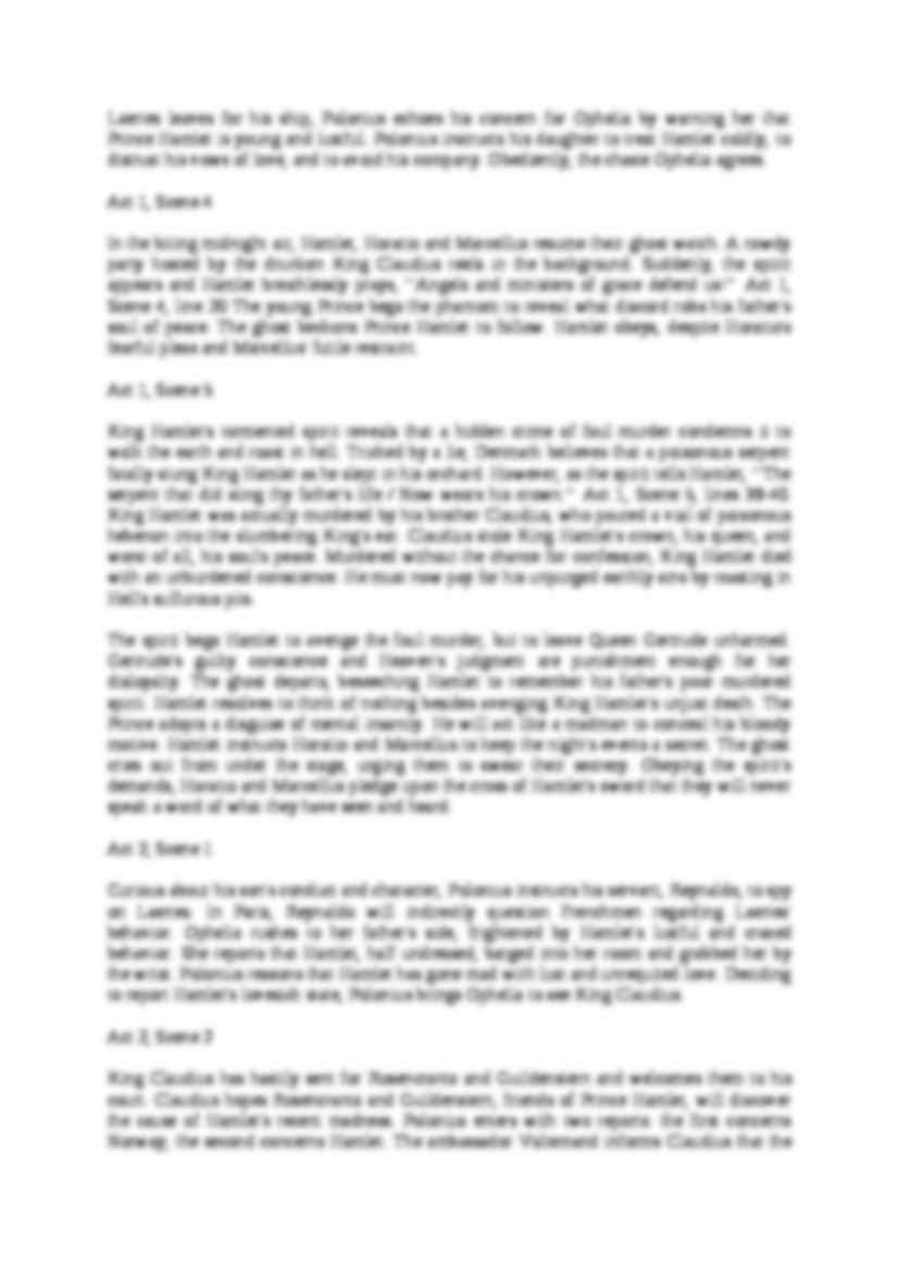 Hamlet Plot - wykład - strona 3