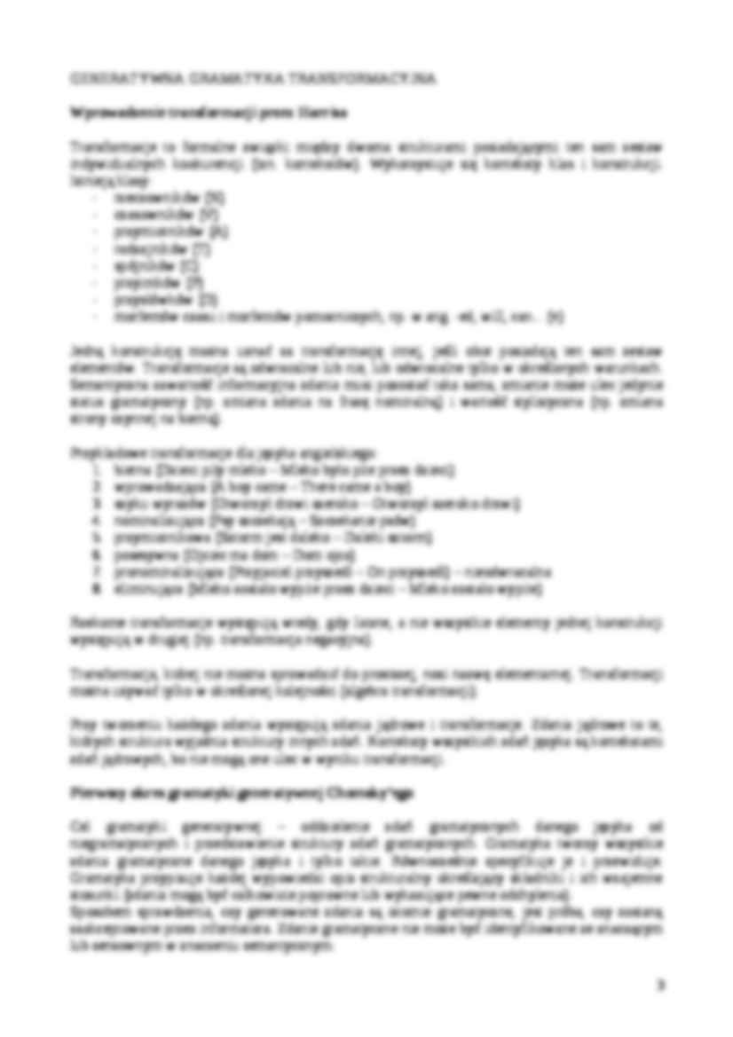 Dzieje językoznawstwa nowożytnego - wykład - strona 3