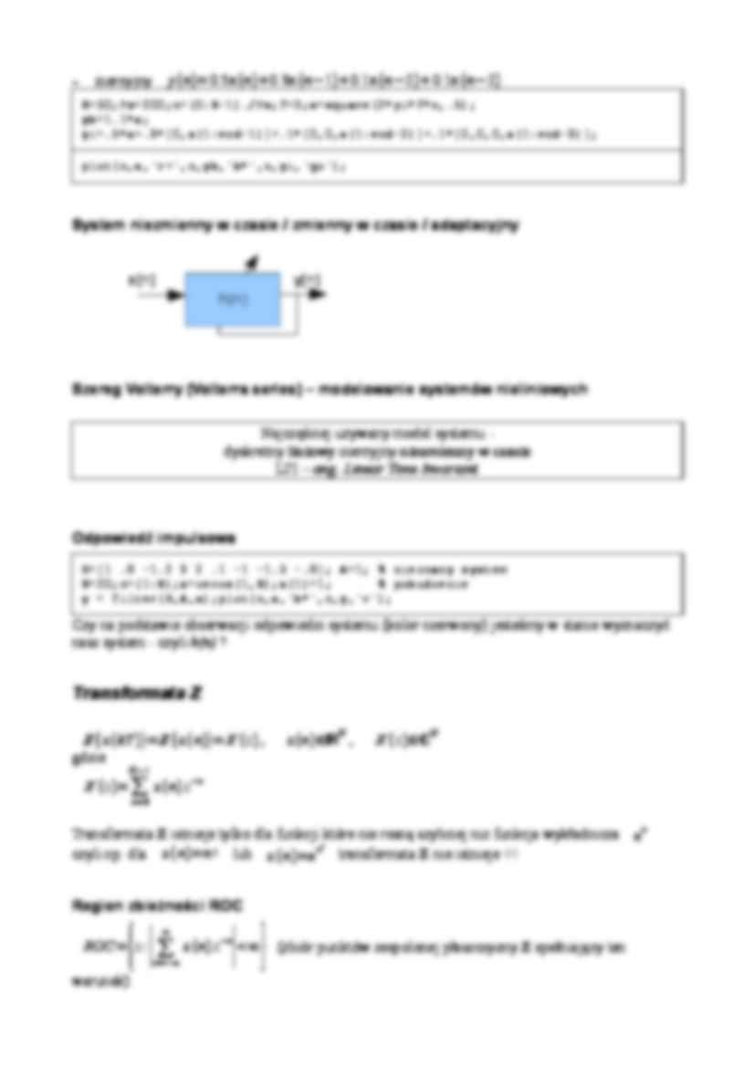 Wykład - System liniowy - strona 2