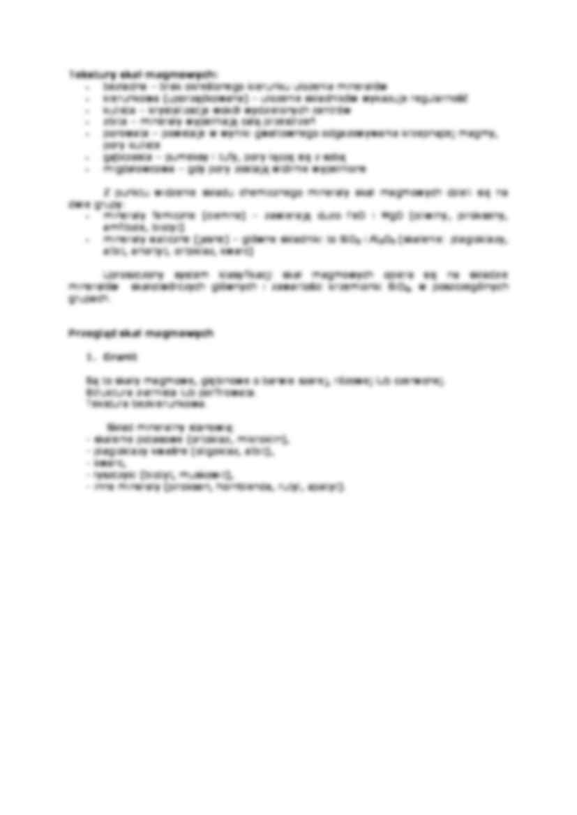 Wykład - skały magmowe - strona 2