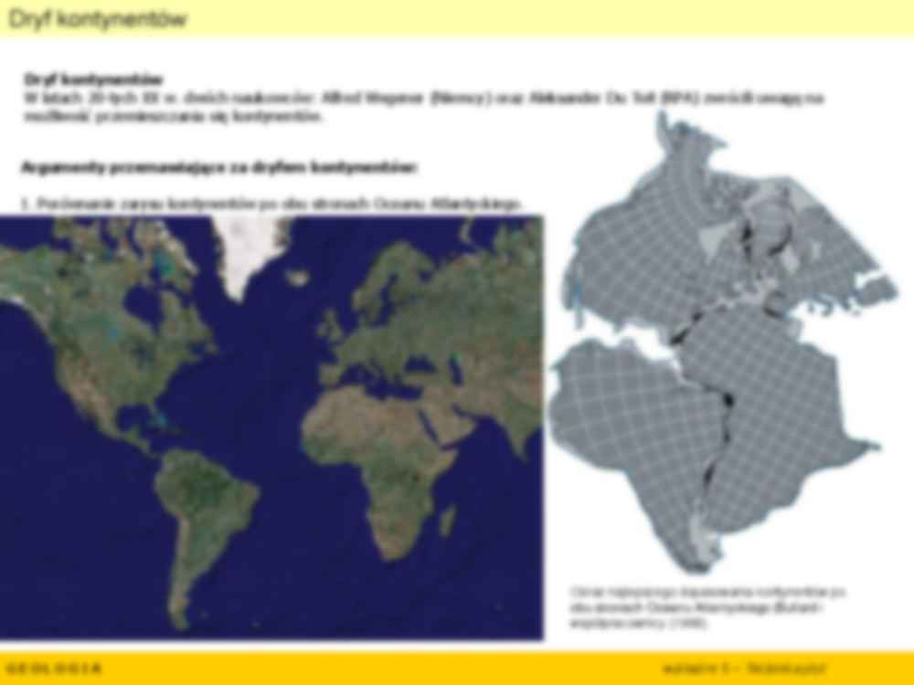 Teoria tektoniki płyt - wykład - strona 2