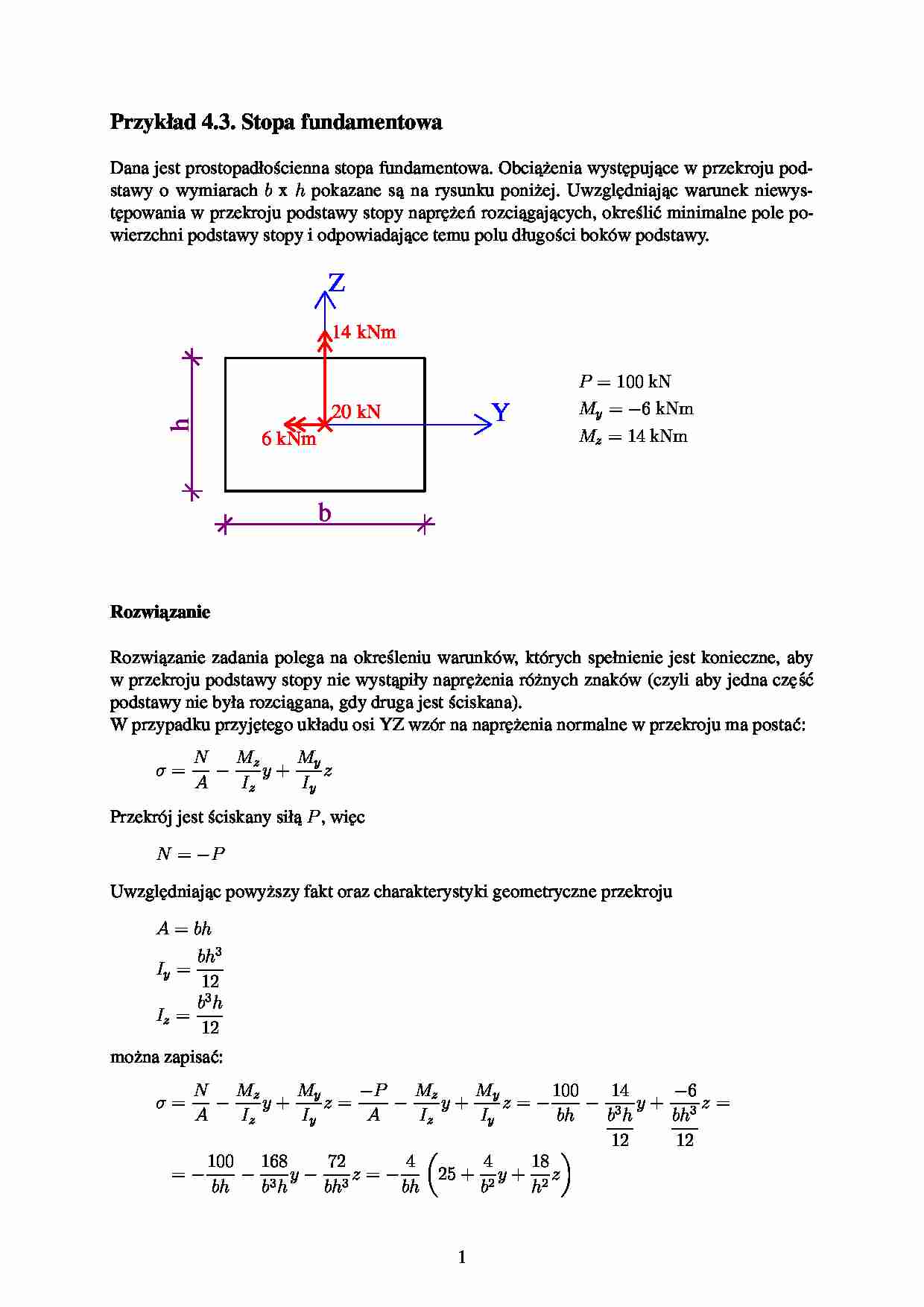 Stopa fundamentowa - omówienie - strona 1