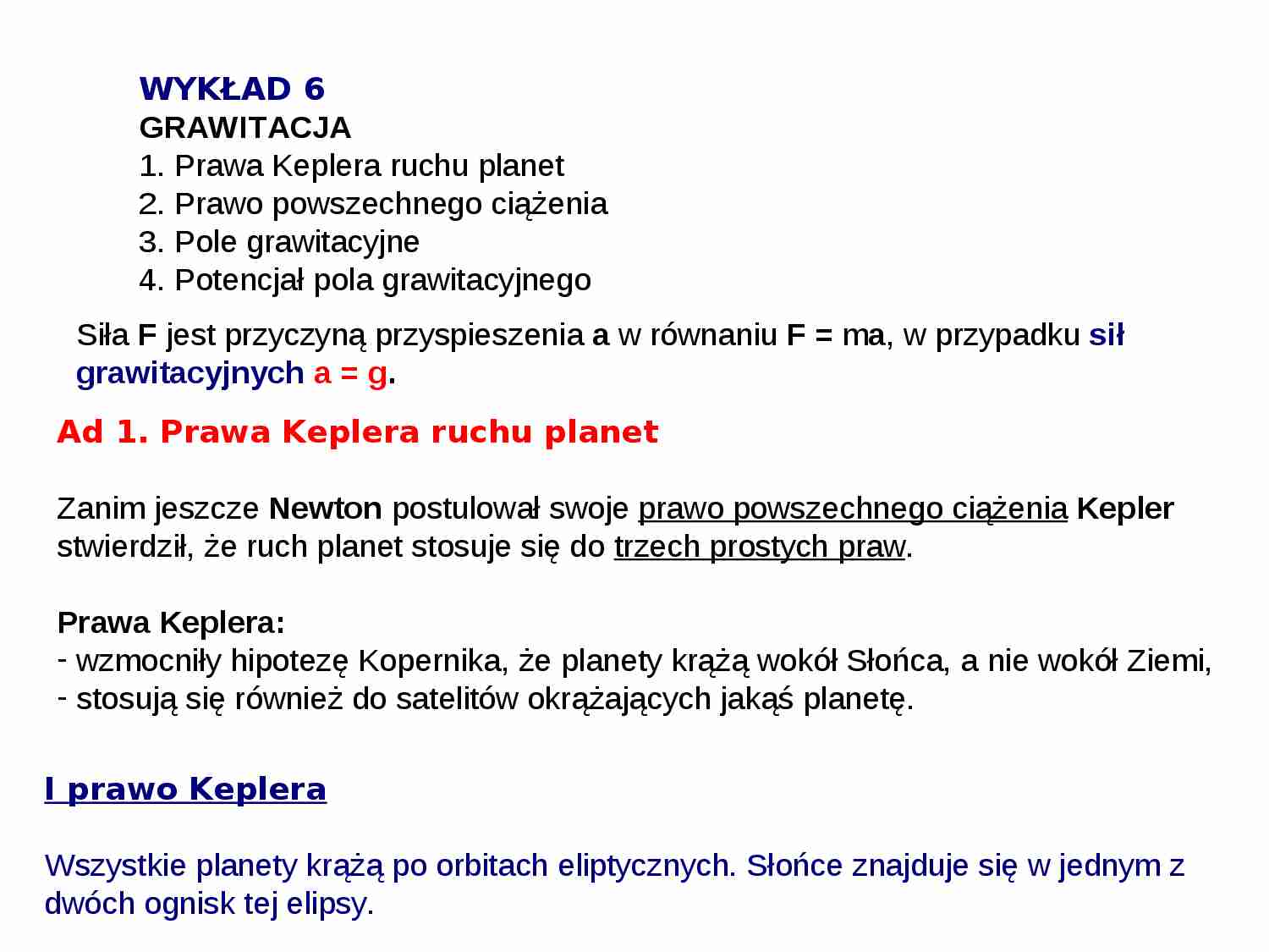 Wykład (6) - strona 1