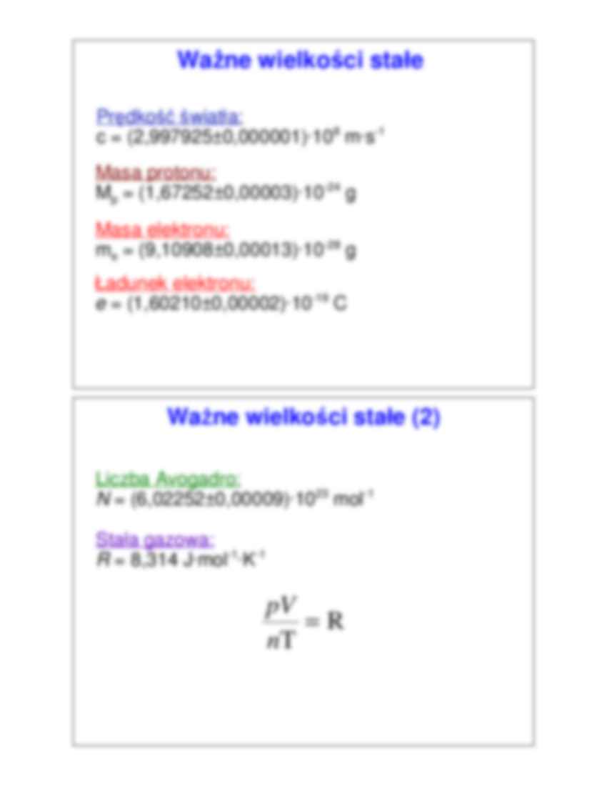 podstawy chemii fizycznej - wykład - strona 2