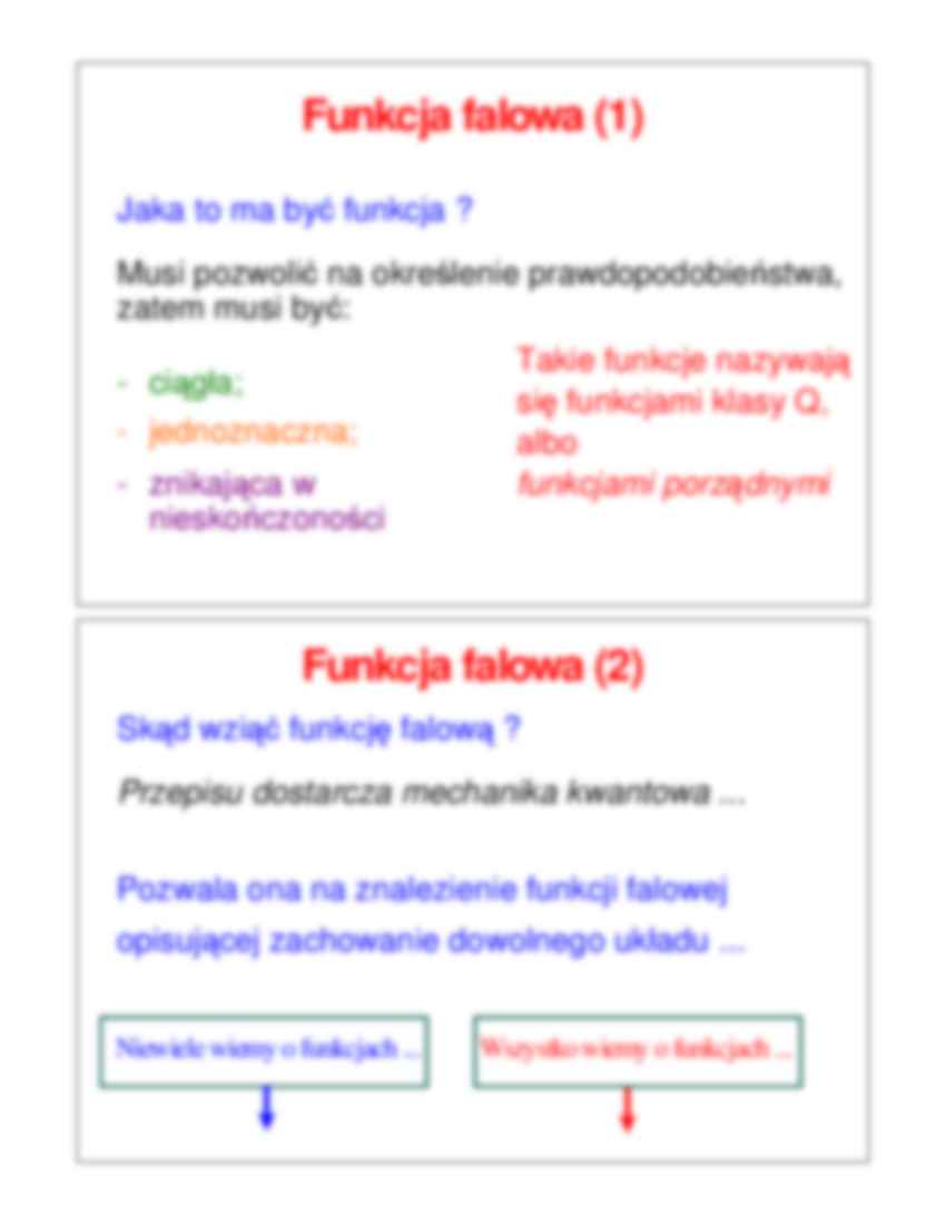  Mechanika kwantowa - wykład - strona 3