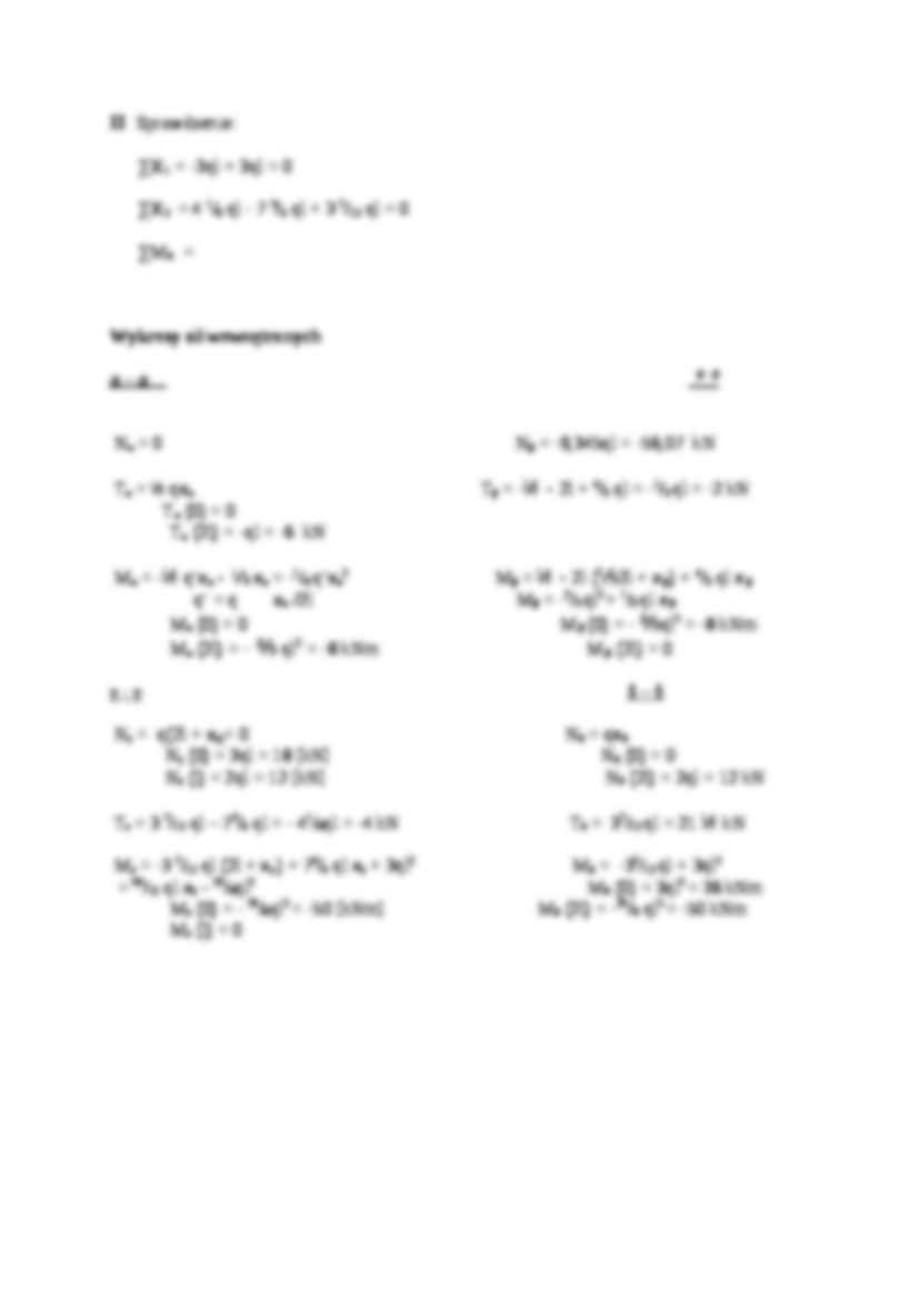 wytrzymałość materiałów i konstrukcji - ćwiczenia 2 - strona 3