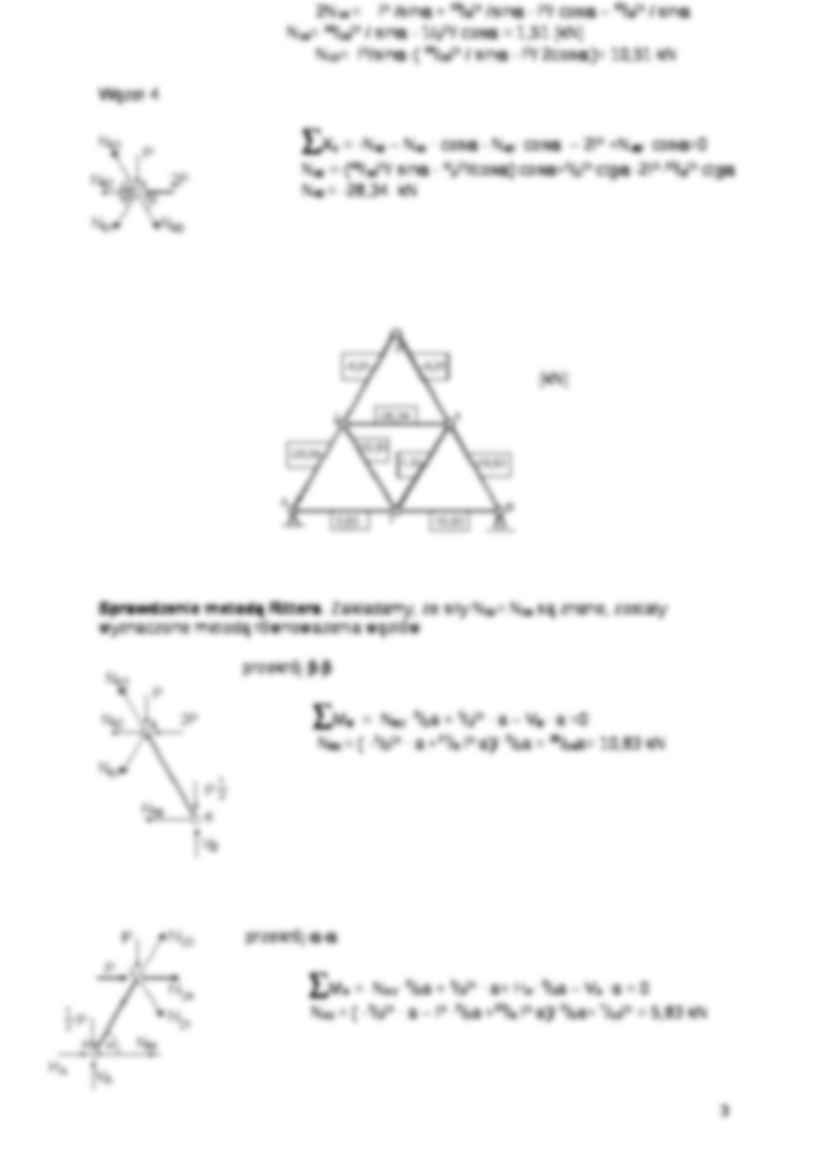 wytrzymałość materiałów i konstrukcji - ćwiczenia 4 - strona 3