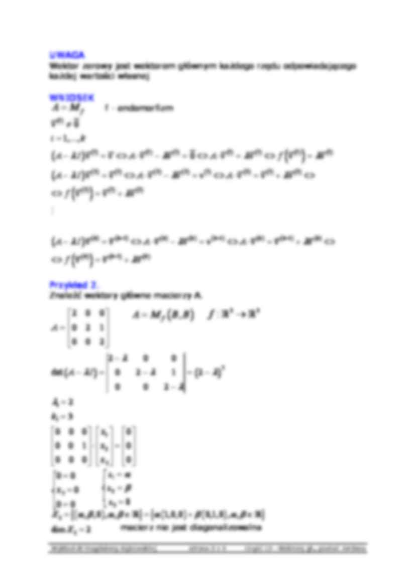 wektory główne - omówienie - strona 3