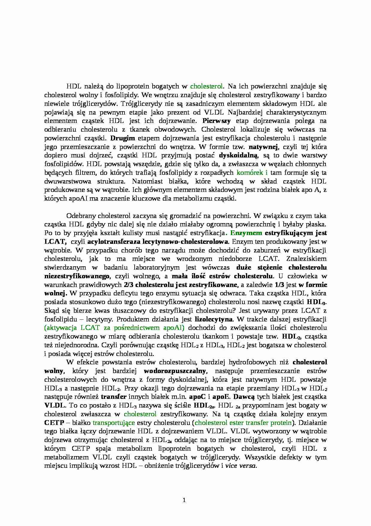 Biochemia - wykład 10 - strona 1