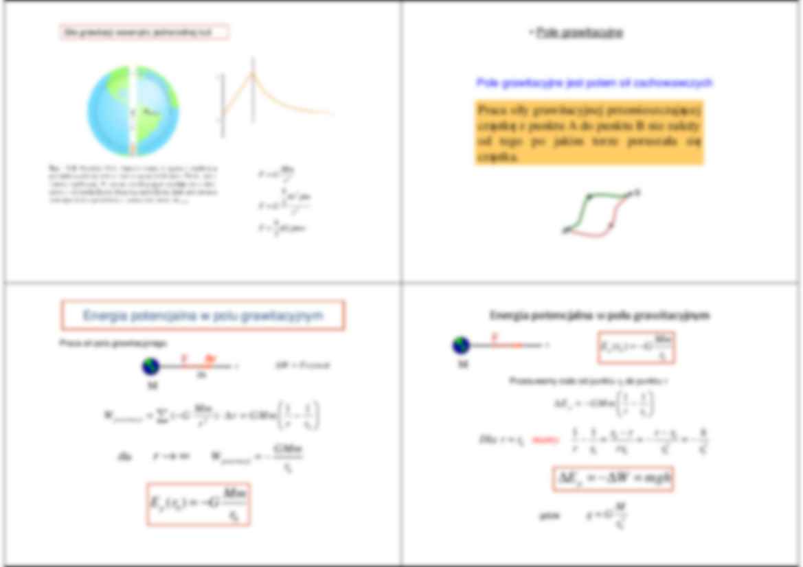 Prawo powszechnego ciążenia - wykład - strona 3