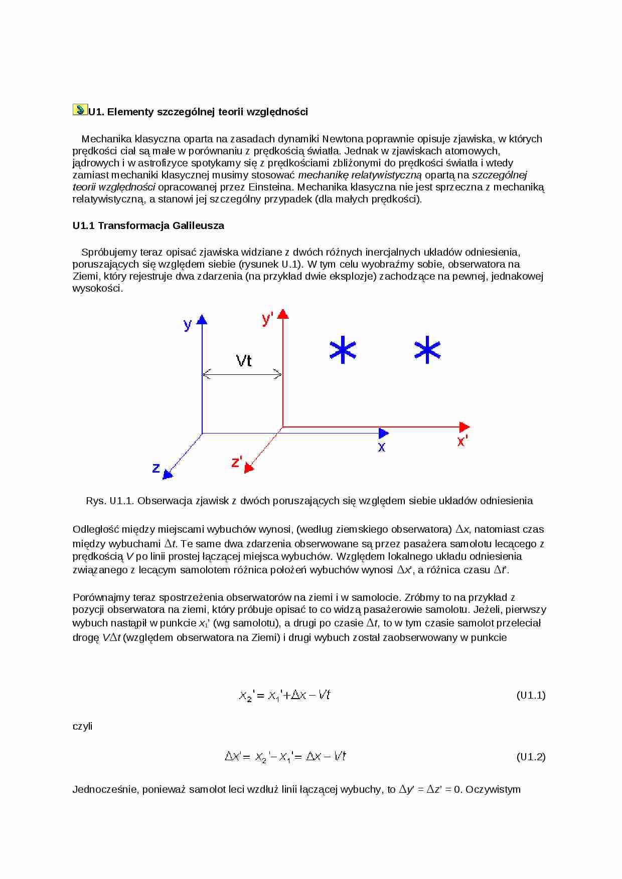 Relatywistyka i fizyka jądrowa - strona 1