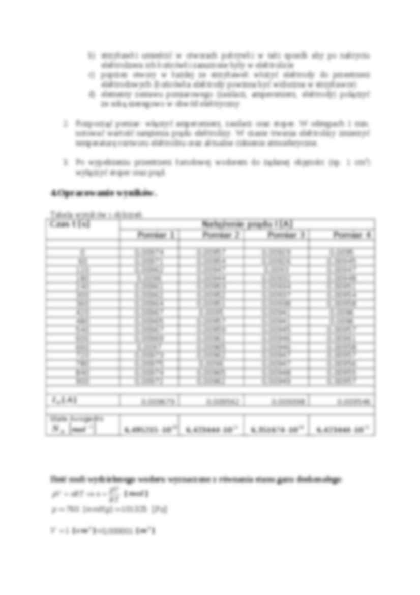 Liczba Avogadro - ćwiczenia - strona 3