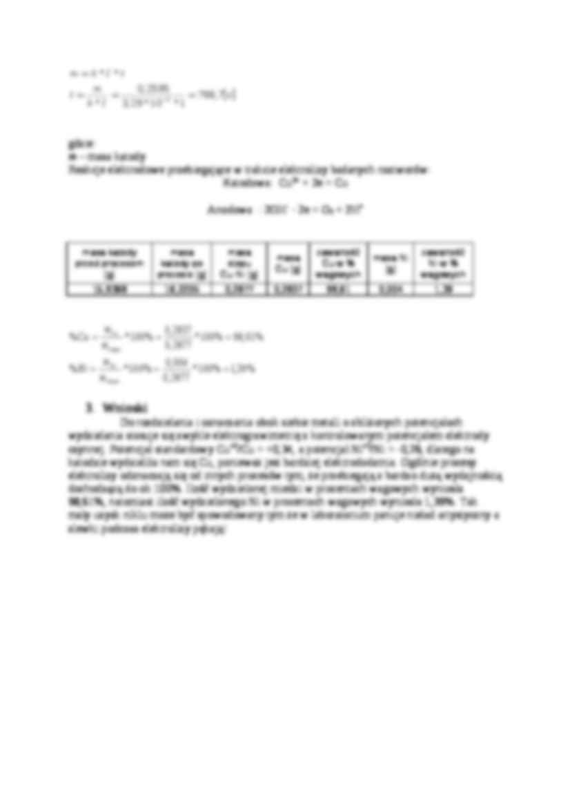 Elektrograwimetria - wykład - strona 2