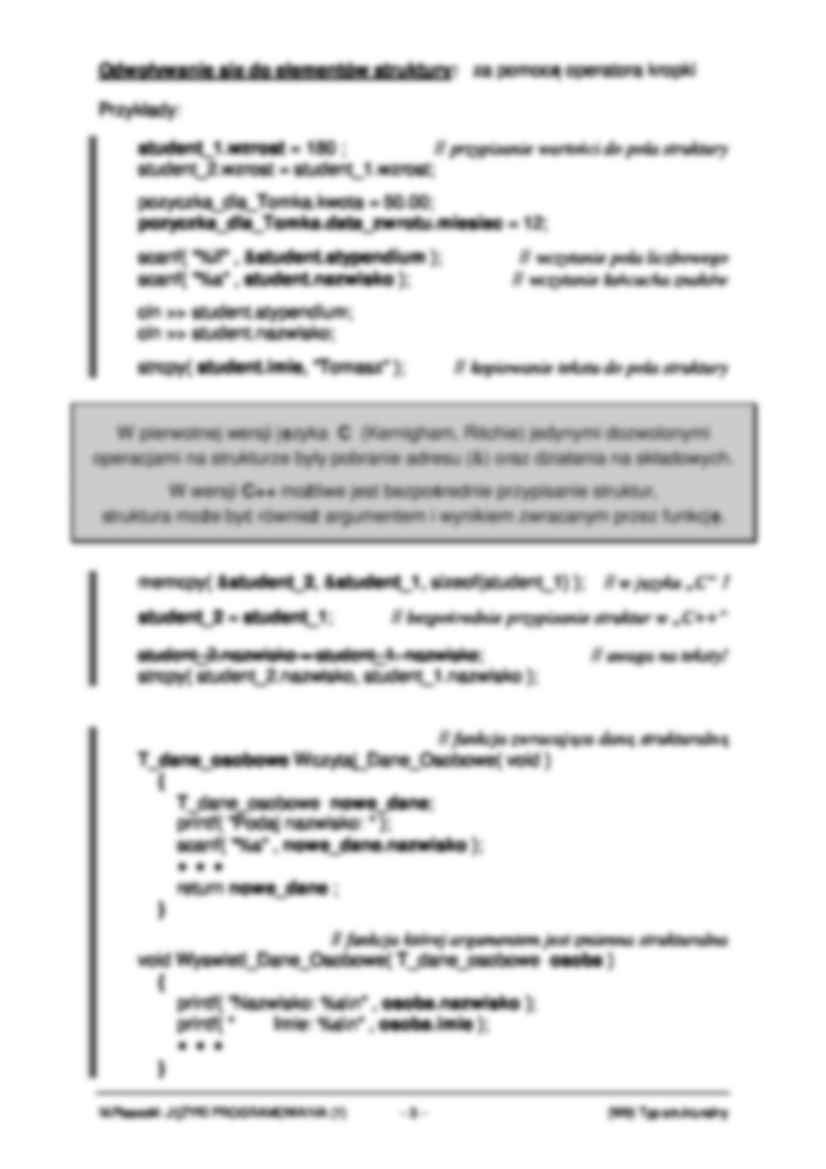 Wykład (7) - Zmienna wskaźnikowa - strona 3