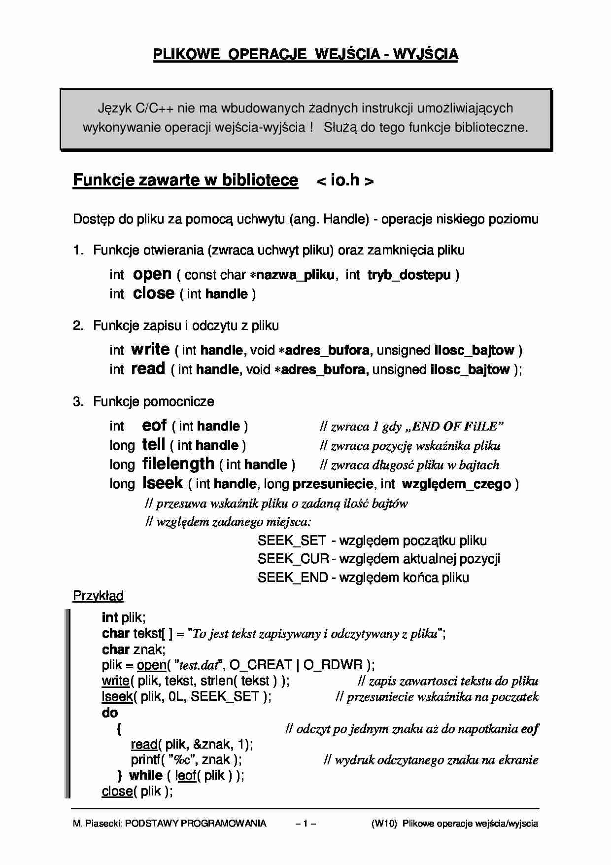 Wykład (8) - Plik - strona 1