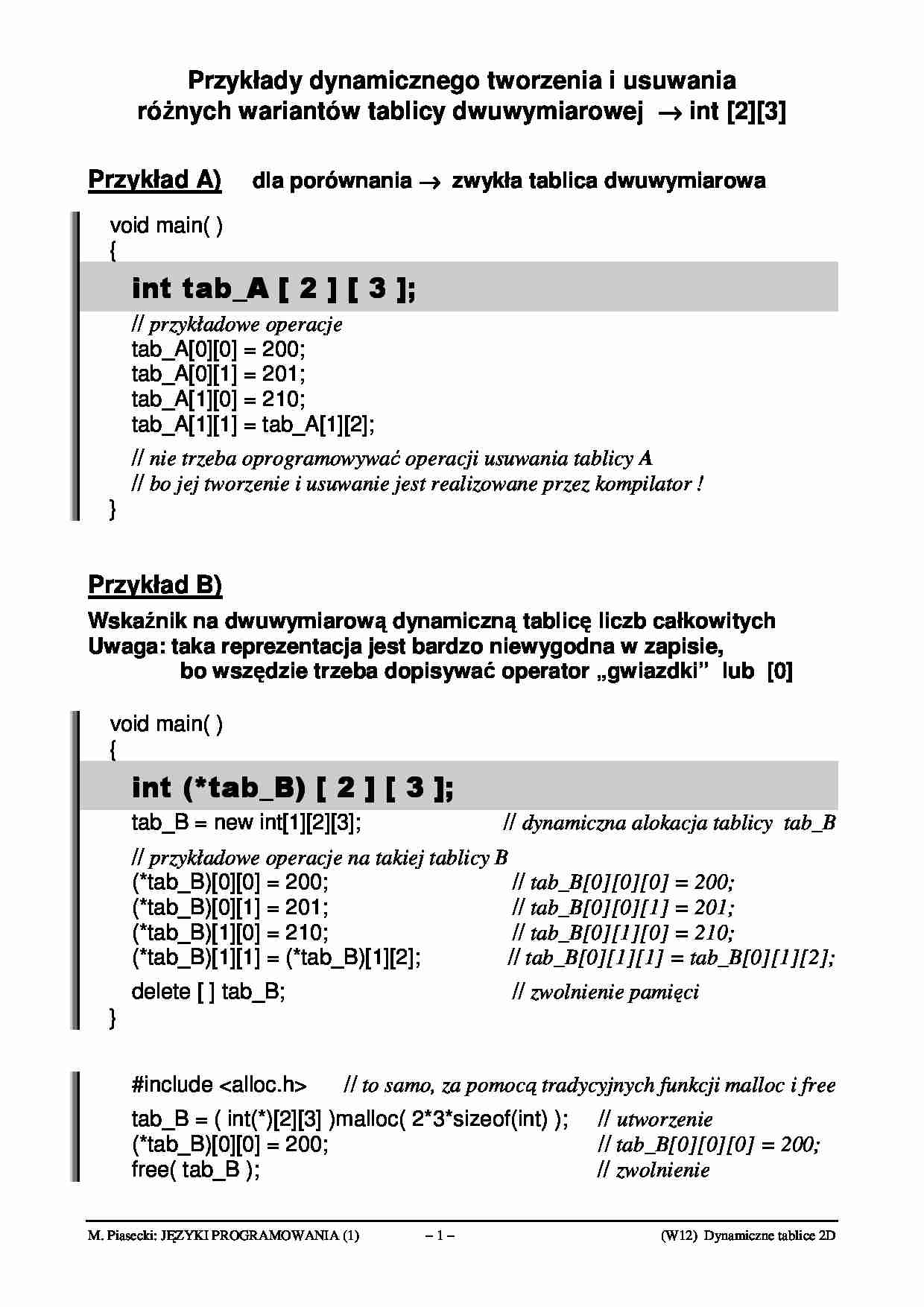 Wykład (11) - strona 1