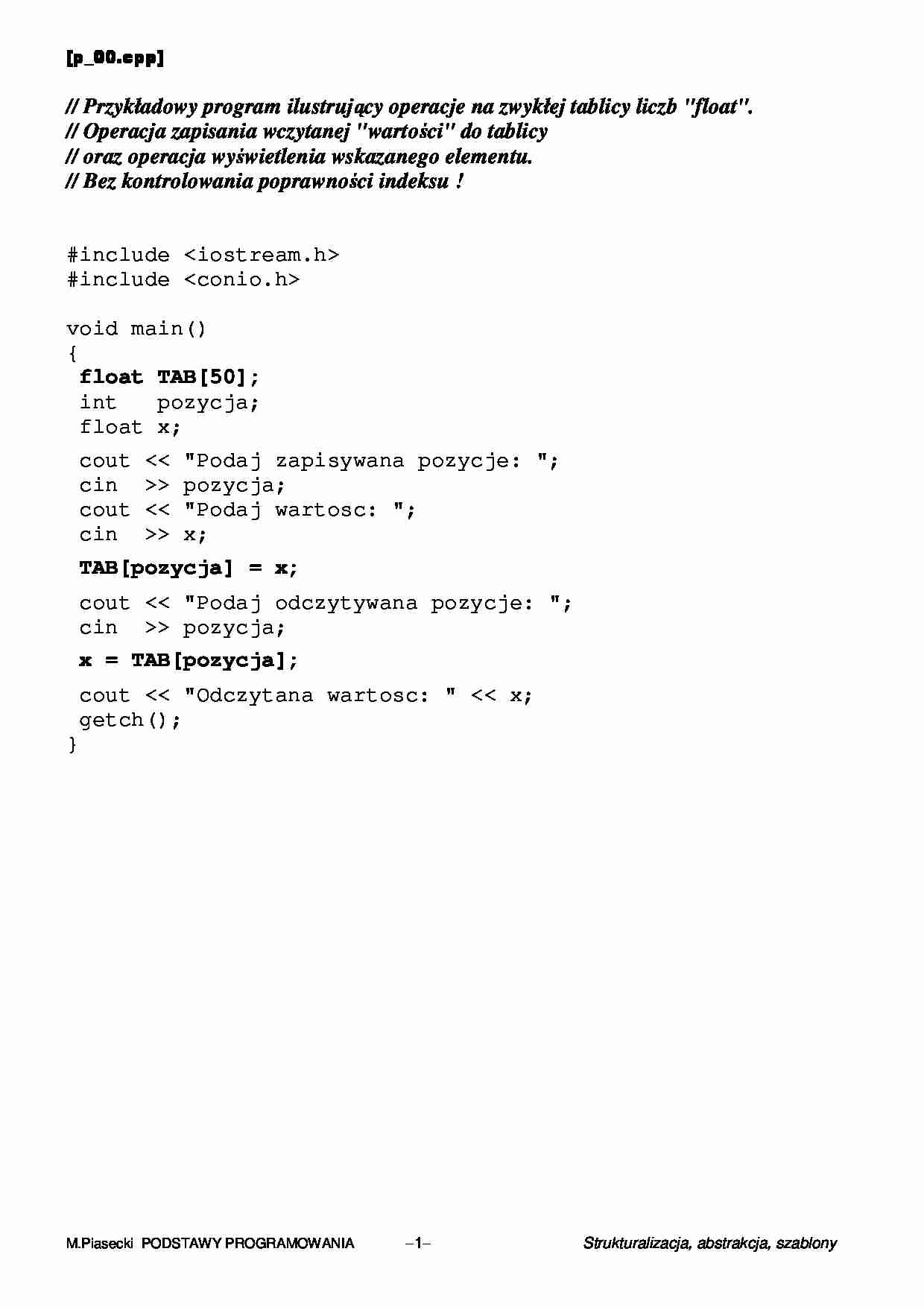 Wykład (12) - strona 1