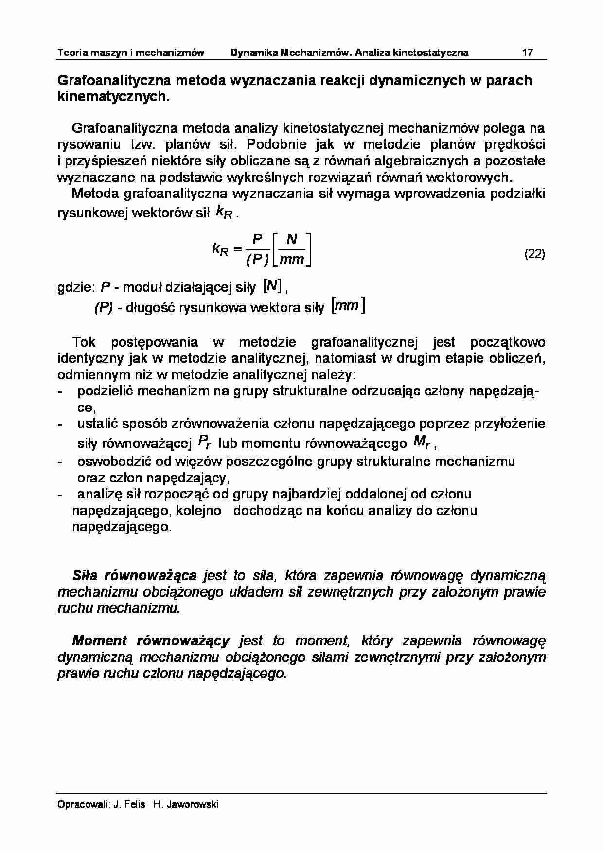 Wykład (2) - Środek masy - strona 1
