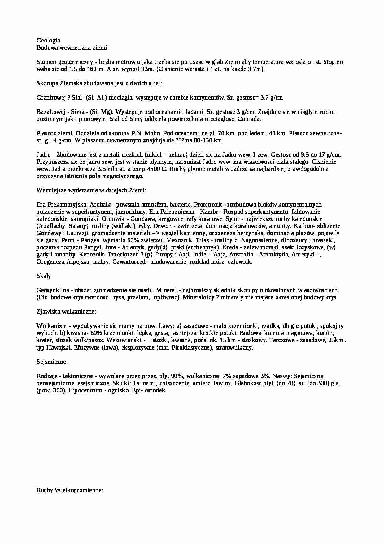 Podstawowe pojęcia - omówienie - strona 1