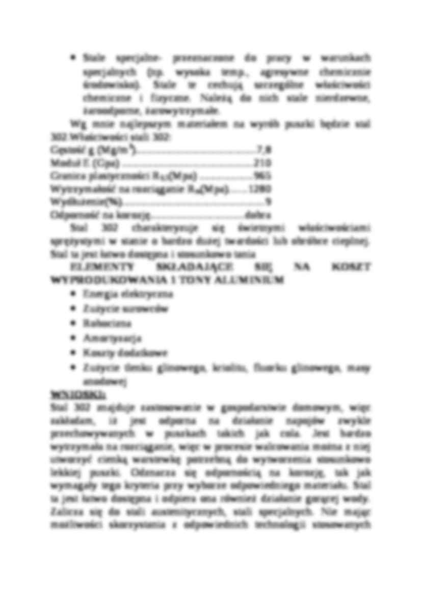 Poszukiwanie materiału potrzebnego do wyrobu puszki - omówienie - strona 3