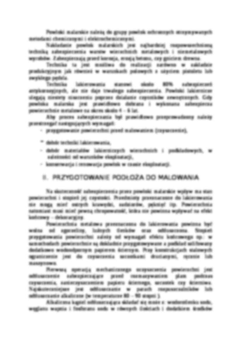 Powłoki malarskie - omówienie - strona 2