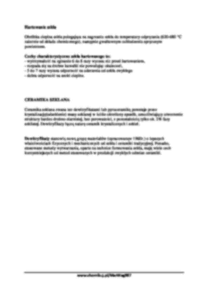 Szkła i ceramika szklana - omówienie - strona 2