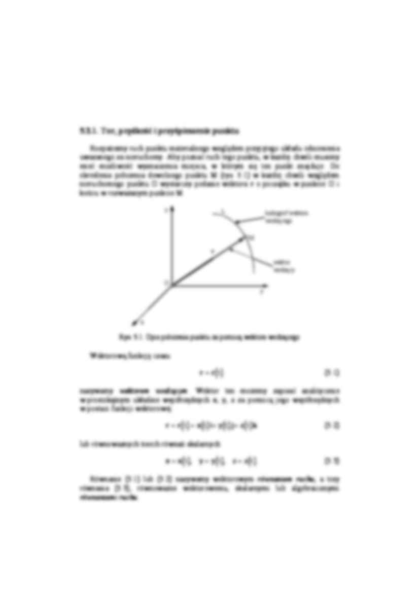 Kinematyka - uwagi ogólne - strona 2