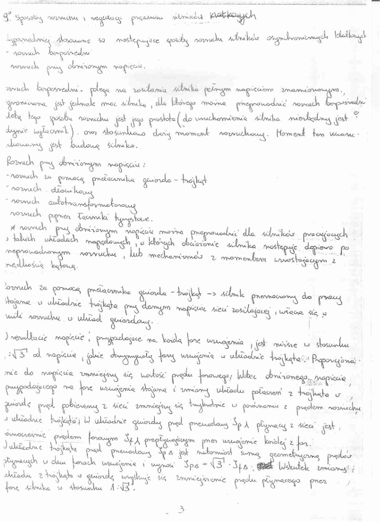 regulacja silników, wykład - strona 1