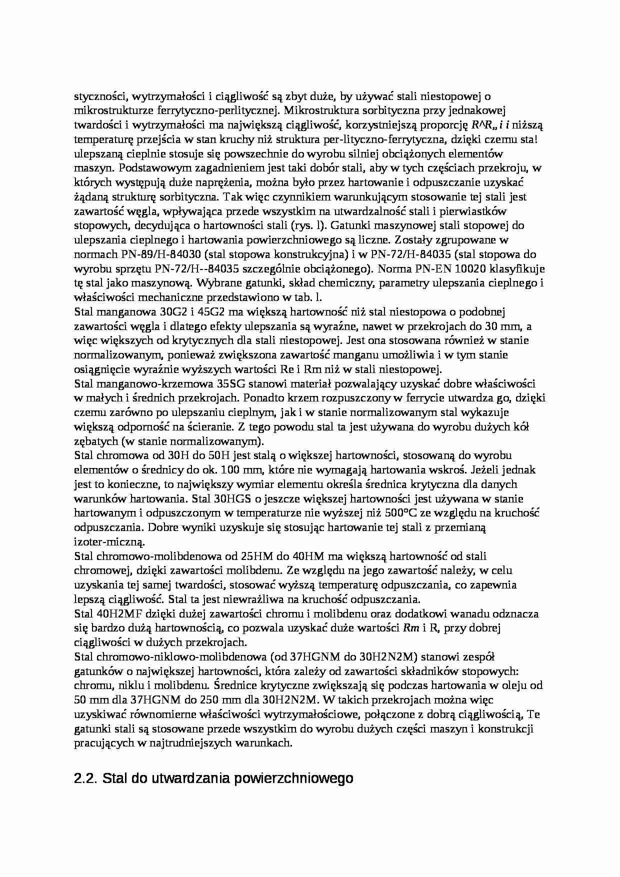 Stal - omówienie - strona 1