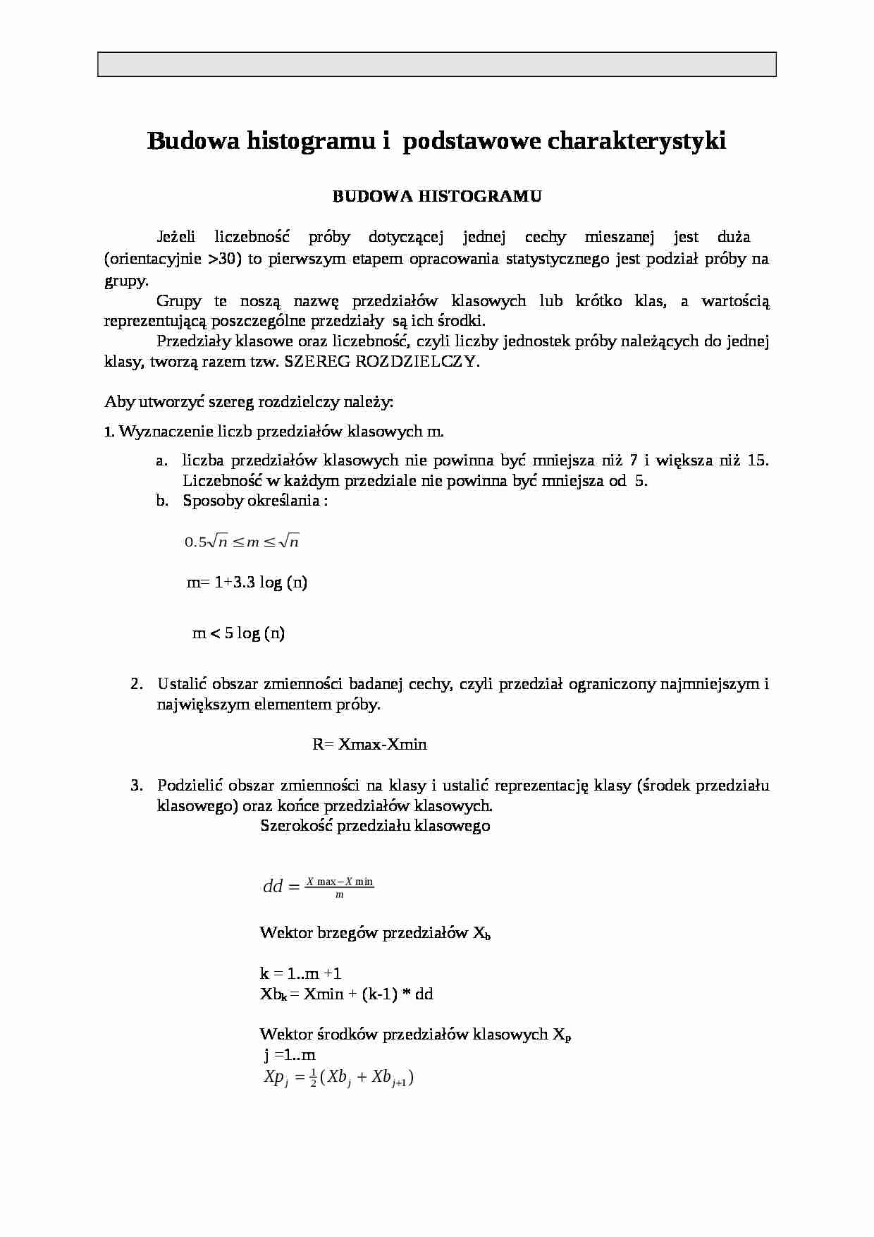 Histogram - omówienie - strona 1