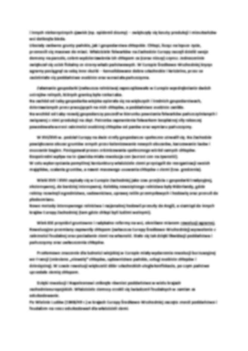 Dzieje wsi europejskiej- Wykład - strona 2
