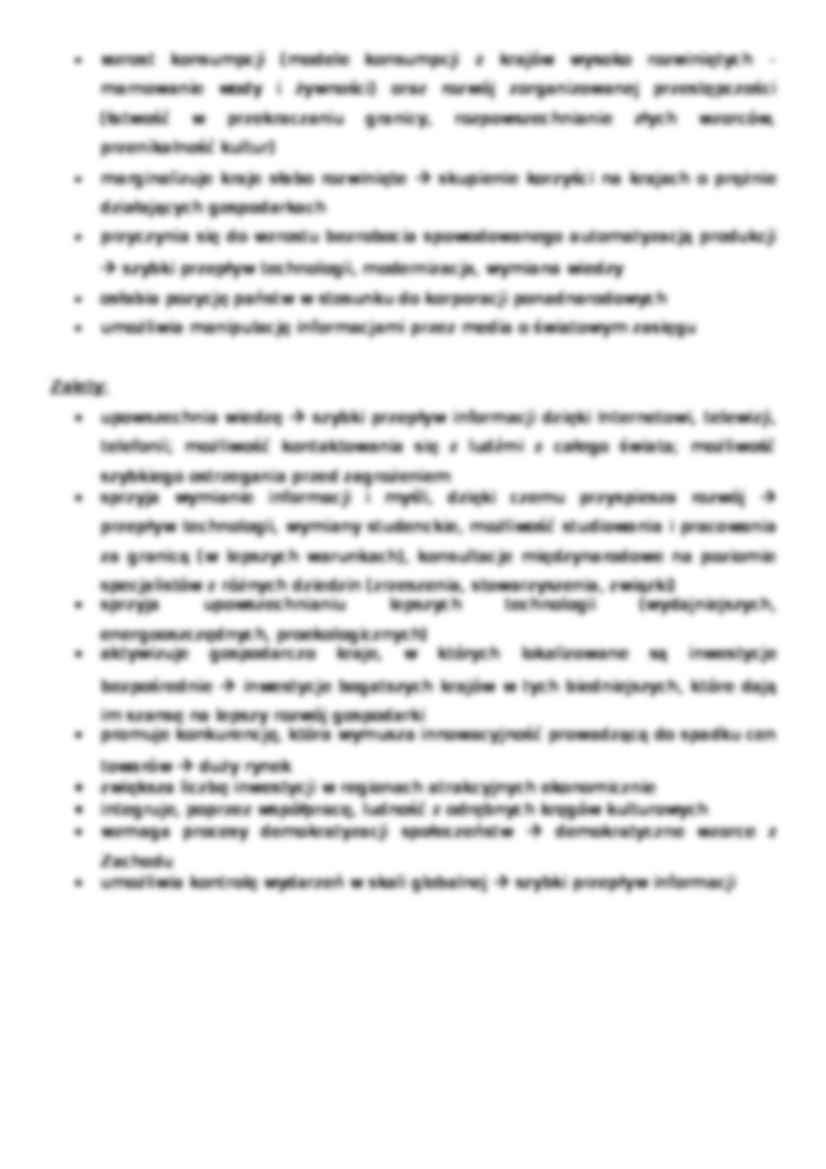 Istota globalizacji - strona 2